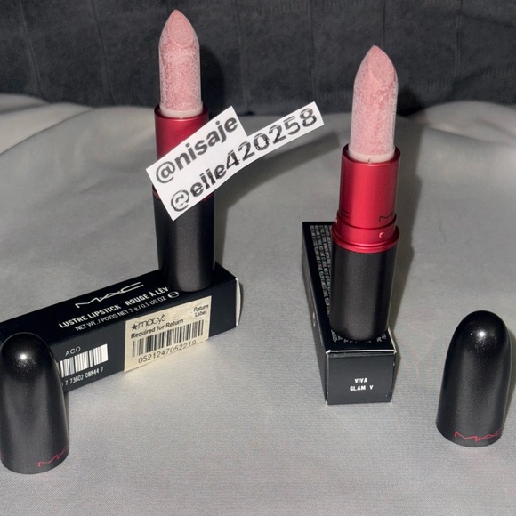 MAC Viva Glam V ***TWO*** Limited Edition Lipstick Read Details - Picture 2 of 3